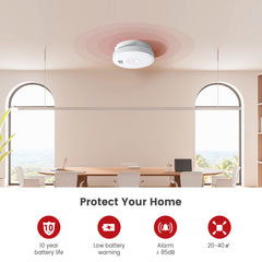 Putogesafe GS525 10-Year Photoelectric Smoke Alarm