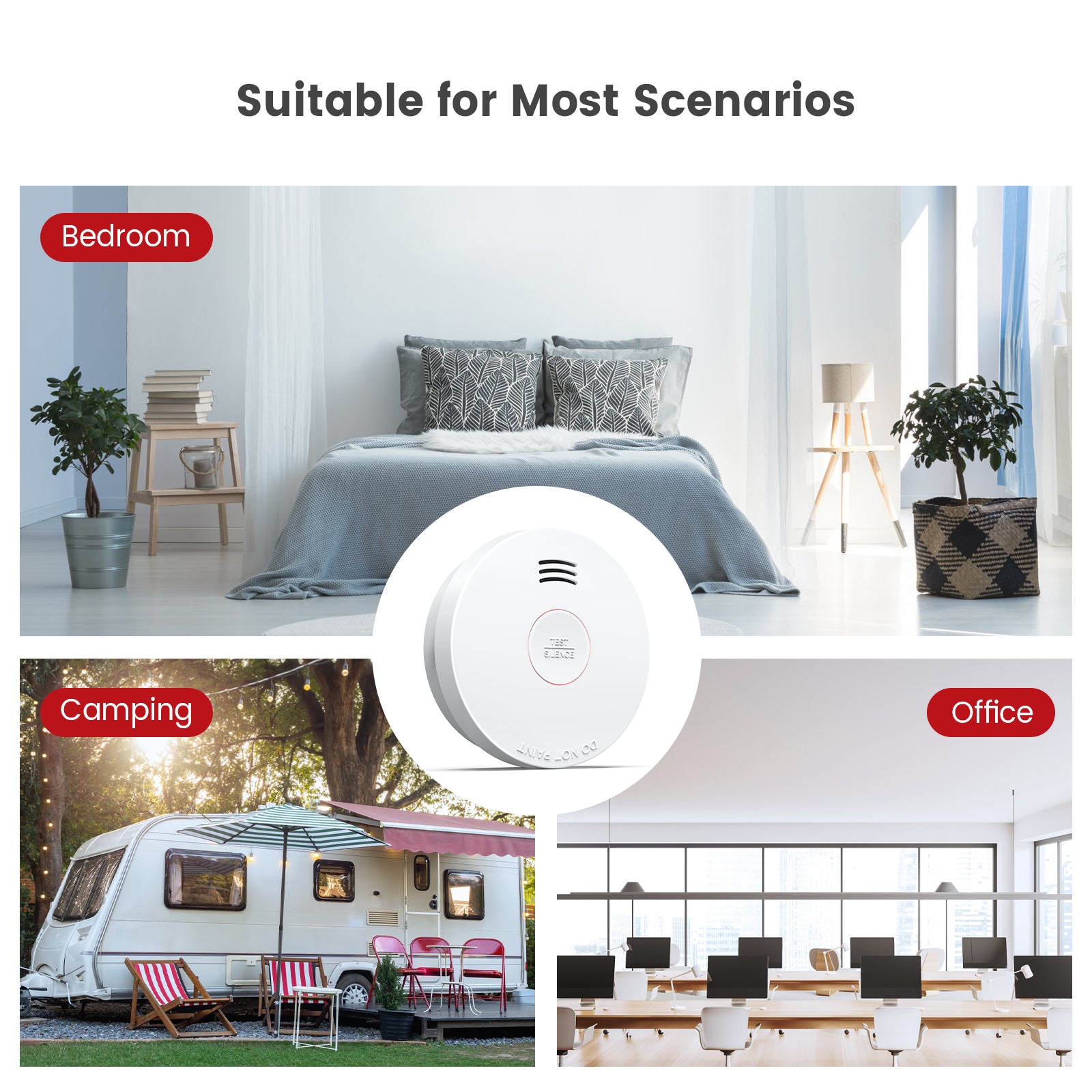 Putogesafe GS525 10-Year Photoelectric Smoke Alarm