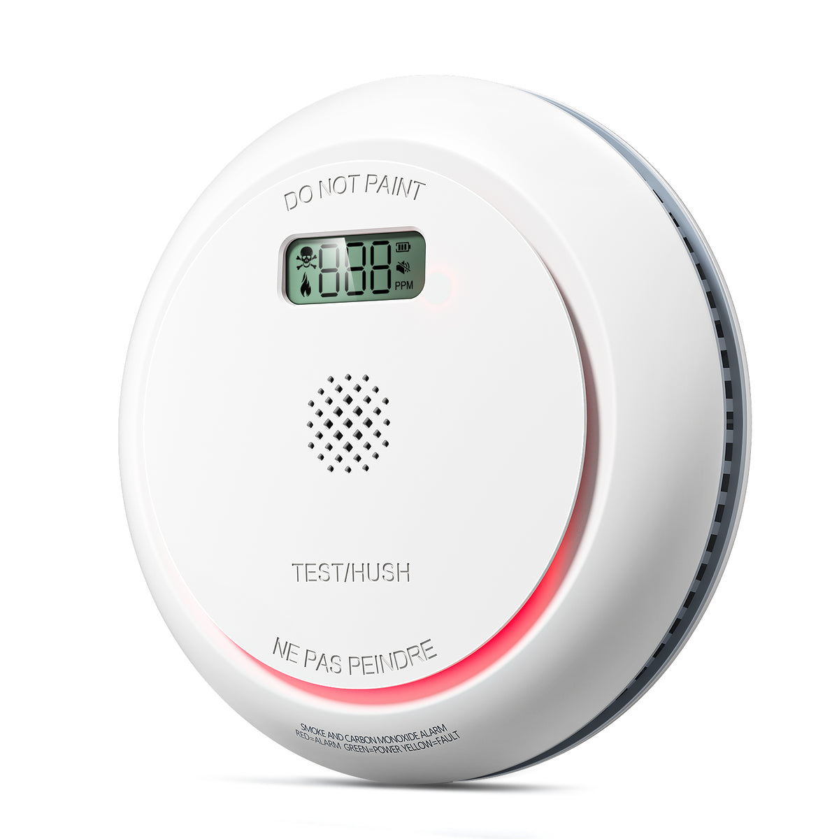 Putogesafe GS888 Smoke CO Detector with LCD Display